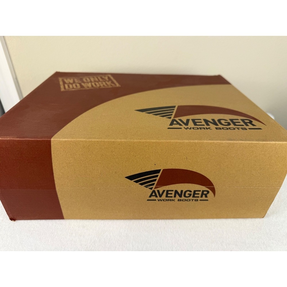 Avenger A711 Swarm Work Boots Mens 11.5 Wide Aluminum Safety Toe SD10 NIB - Picture 4 of 11
